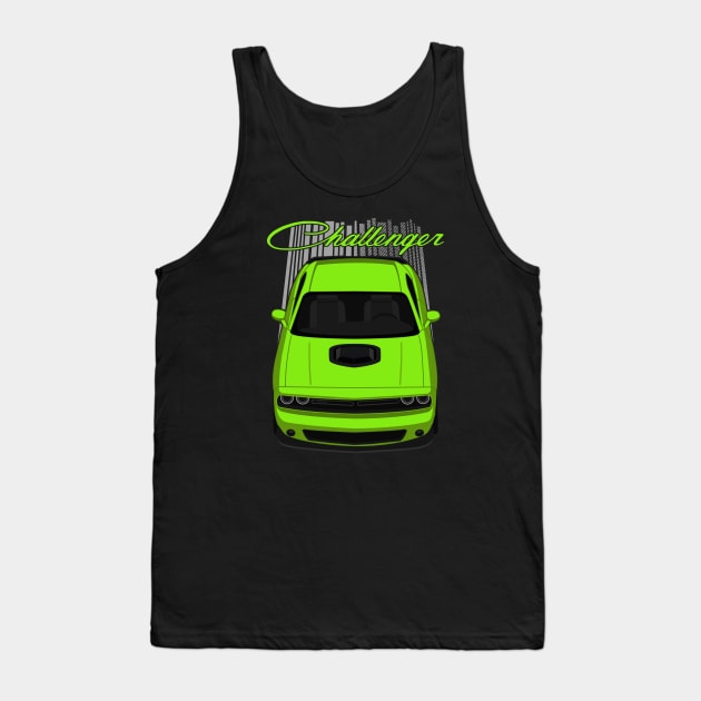 Challenger RT Shaker - Green Tank Top by V8social